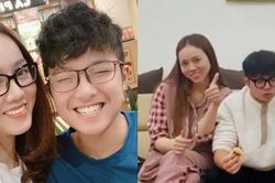 Các con tới nhà riêng thăm nghệ sĩ Công Lý, thân thiết với Ngọc Hà