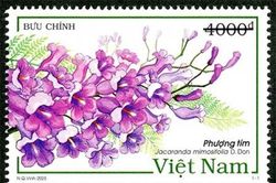 Bộ tem 'Phượng tím': Quảng bá hình ảnh đất nước, con người Việt Nam