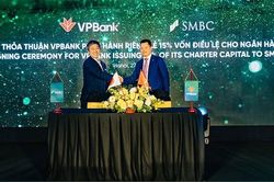 VPBank bán 15% vốn điều lệ cho SMBC, thu về 1,5 tỷ USD
