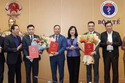 Bộ Y tế bổ nhiệm Lãnh đạo Văn phòng Ban Cán sự Đảng, bổ nhiệm lại Cục trưởng Cục Quản lý Dược