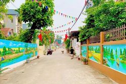 Huyện Đan Phượng: Nhiều thôn, tổ dân phố sáng, xanh, sạch, đẹp, an toàn