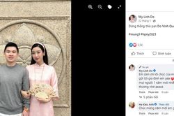 Lấy chồng hơn 4 tháng, Đỗ Mỹ Linh vẫn gọi Chủ tịch CLB Hà Nội là... 'pạn'