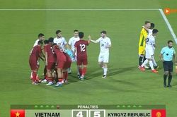 Highlights U23 Việt Nam 4-5 U23 Kyrgyzstan (11m): Buồn cho Nguyễn Quốc Việt