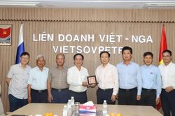 Hội Dầu khí Việt Nam làm việc với Vietsovpetro - Tiến tới ký thỏa thuận hợp tác