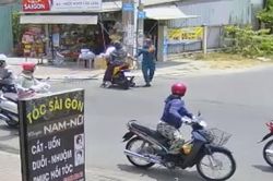 Xác minh clip người mặc sắc phục dân quân tự vệ đánh học sinh ở TP.HCM