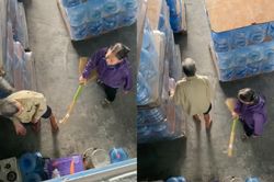 Cụ ông trốn vợ ra ngoài 'vụng trộm' điếu thuốc, xem hình phạt mà dân tình vừa thương vừa buồn cười
