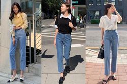 Ghim 10 cách diện quần jeans ống đứng đẹp và tôn dáng