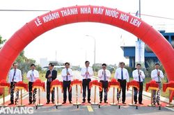 Khánh thành Nhà máy nước Hòa Liên vốn đầu tư gần 1.200 tỷ đồng
