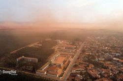 Sống khổ sở vì 'bão' bụi từ dự án Sân bay Long Thành