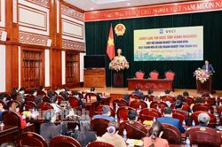 Trao đổi và học tập kinh nghiệm giữa Hiệp hội doanh nghiệp tỉnh Ninh Bình với VCCI Thanh Hóa