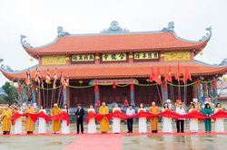 Thanh Hóa: Khánh thành ngôi đại hùng bảo điện, đúc đại hồng chung chùa Hợp Long