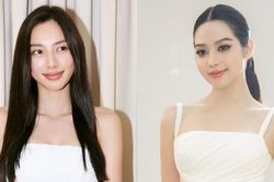Thanh Thủy - Thùy Tiên đọ sắc 'một chín một mười' trong buổi thử đồ cho show thời trang