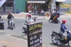 Xôn xao video người mặc quần áo dân quân tự vệ đánh học sinh vi phạm giao thông tại TP. HCM
