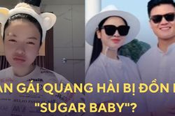 Bạn gái Quang Hải lên tiếng về tin đồn làm 'sugar baby': Ảnh đó là chụp với bố đẻ tôi!