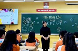 Những tiết học hạnh phúc của học sinh Hà Nội