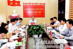 Ủy ban Kiểm tra Tỉnh ủy họp kỳ thứ 28 xem xét báo cáo kiểm tra khi có dấu hiệu vi phạm đối với cán bộ diện Ban Thường vụ Tỉnh ủy quản lý