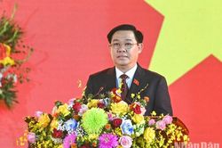 Chủ tịch Quốc hội Vương Đình Huệ dự Lễ công bố thành lập thị xã Thuận Thành