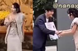 Khoảnh khắc Huỳnh Hiểu Minh đón Chi Pu đến quay show ở Trung Quốc