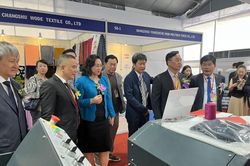 Khai mạc Triển lãm quốc tế chuyên ngành dệt may - thiết bị & nguyên phụ liệu 2023