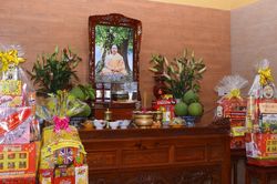 BR-VT: Lễ tưởng niệm Thượng tọa Minh Điển tại tịnh xá Quang Minh