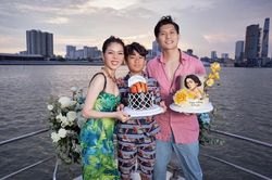 Lệ Quyên tổ chức sinh nhật trên du thuyền, hé lộ mối quan hệ giữa bạn trai với con trai