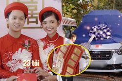 Dâu rể An Giang nhận hồi môn hơn 100 tỷ, ngày vui còn đón điều bất ngờ