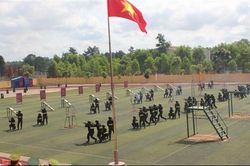 Hơn 800 sinh viên 2 trường đại học trong CAND hoàn thành huấn luyện đầu khóa