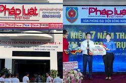 Khai trương trụ sở mới Văn phòng đại diện Đông Nam Bộ của Báo Pháp luật Việt Nam