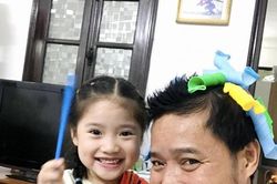 Con gái cựu danh thủ 'Sơn Công Chúa', năng khiếu nghệ thuật vượt trội