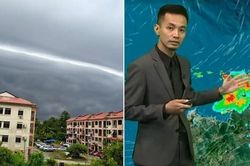 Bầu trời như bị tách làm đôi khiến người dân sợ không dám ra đường, báo hiệu điều gì?