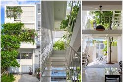 Độc đáo ngôi nhà hộp rỗng 1,1 tỷ mang sân chơi vào trong