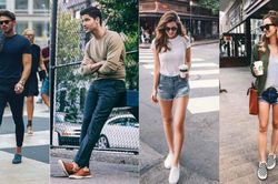 Cách phối đồ với giày lười cực chất cho mùa hè