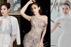 Liên tục diện cả cây trắng nhưng đây mới là gam màu 'chân ái' của Hoa hậu Đỗ Thị Hà
