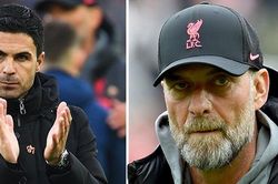 Arteta trách học trò vì mất điểm, Klopp xát muối vào Arsenal