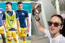 Quang Hải dạo chơi cùng bạn gái trong khi người đại diện hết kiên nhẫn với Pau FC