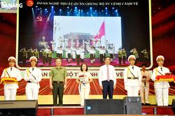 Khai mạc liên hoan nghệ thuật quần chúng Công an nhân dân lần thứ XII năm 2023 - khu vực II