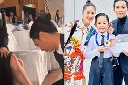 Dân mạng chê hành động 'cúi người' đi giày cho vợ của Phan Hiển, chính chủ nói gì?