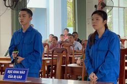 Vợ chồng cướp tiệm vàng ở Chợ Mới bị phạt 15 năm tù