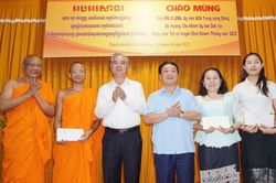 Lãnh đạo Ủy ban Dân tộc chúc Tết cổ truyền của đồng bào dân tộc Khmer tại TP.HCM