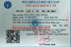 Ý nghĩa của các kí tự trên thẻ bảo hiểm y tế