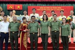 Bí thư chi bộ thi tài tại Hội thi Bí thư chi bộ giỏi của Đảng bộ Viện Khoa học và công nghệ