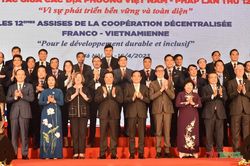 Khai mạc Hội nghị hợp tác giữa các địa phương Việt Nam – Pháp lần thứ 12