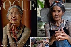 Kinh ngạc bí quyết xăm hình cổ xưa của cụ bà 106 tuổi