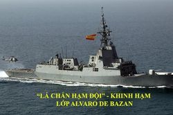 Uy lực của khinh hạm lớp Alvaro de Bazan