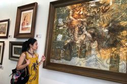 Triển lãm mỹ thuật 'Hương sắc Mỹ thuật Việt Nam'
