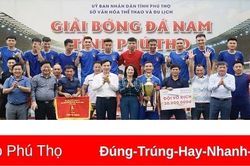 TP Việt Trì vô địch Giải Bóng đá nam Cúp Hùng Vương