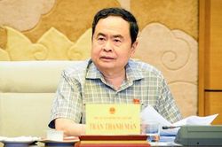 Phó Chủ tịch Thường trực Quốc hội Trần Thanh Mẫn chủ trì cuộc làm việc về một số dự án công nghệ thông tin phục vụ hoạt động của Quốc hội