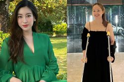 Sao Việt 17/4: Đỗ Mỹ Linh tự hào khoe chồng, Lan Phương bị ngã trẹo chân