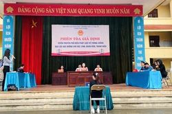 VKSND thành phố Từ Sơn tổ chức phiên tòa giả định tuyên truyền, phổ biến pháp luật về phòng chống bạo lực học đường