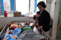 'Cảm ơn các nhà hảo tâm đã thương hoàn cảnh của gia đình chúng tôi'